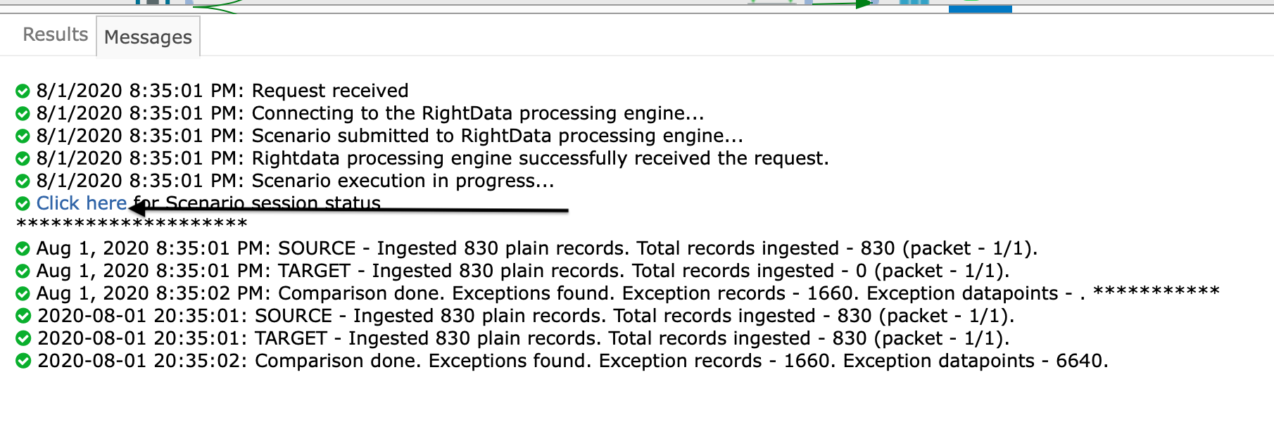 Comparing CSV file with RDBMS Table – RightData