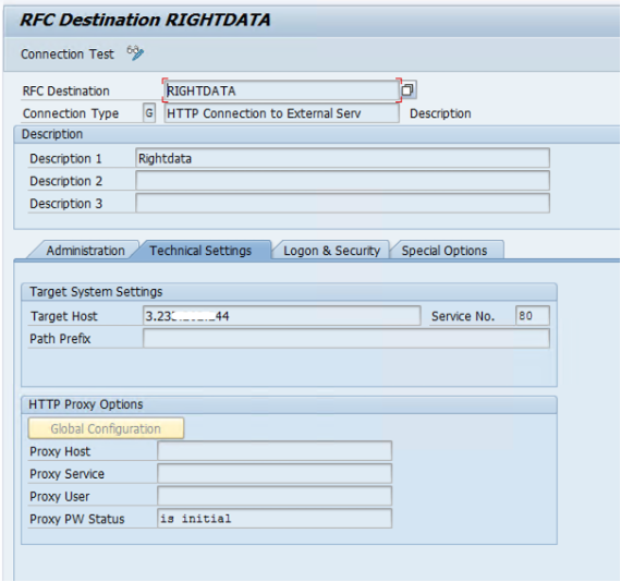 Process to execute RightData APIs from SAP BW Process Chain RightData