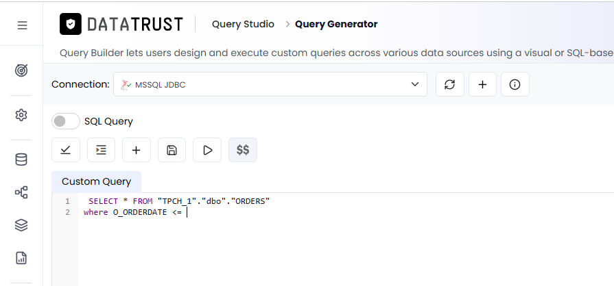 click on show variables