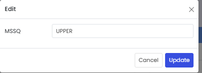 Edit Scalar Function pop-up