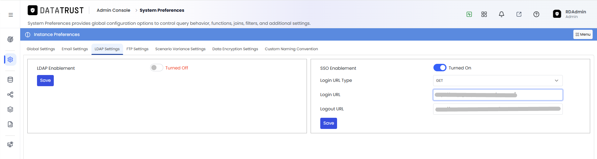 Providing SSO URLs