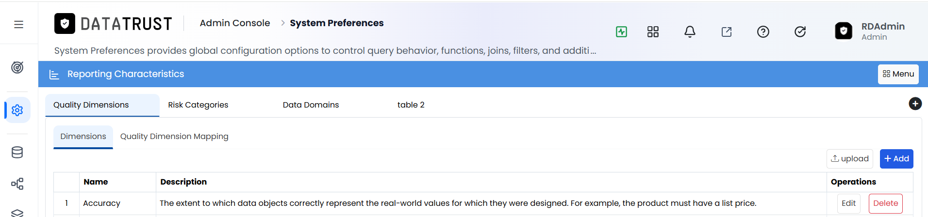 Add button for new characteristic