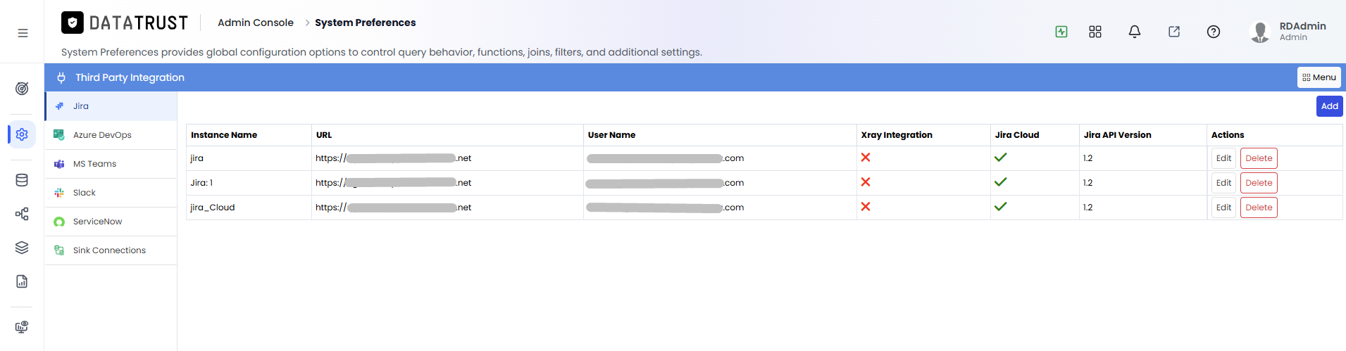 Edit button on Jira instance
