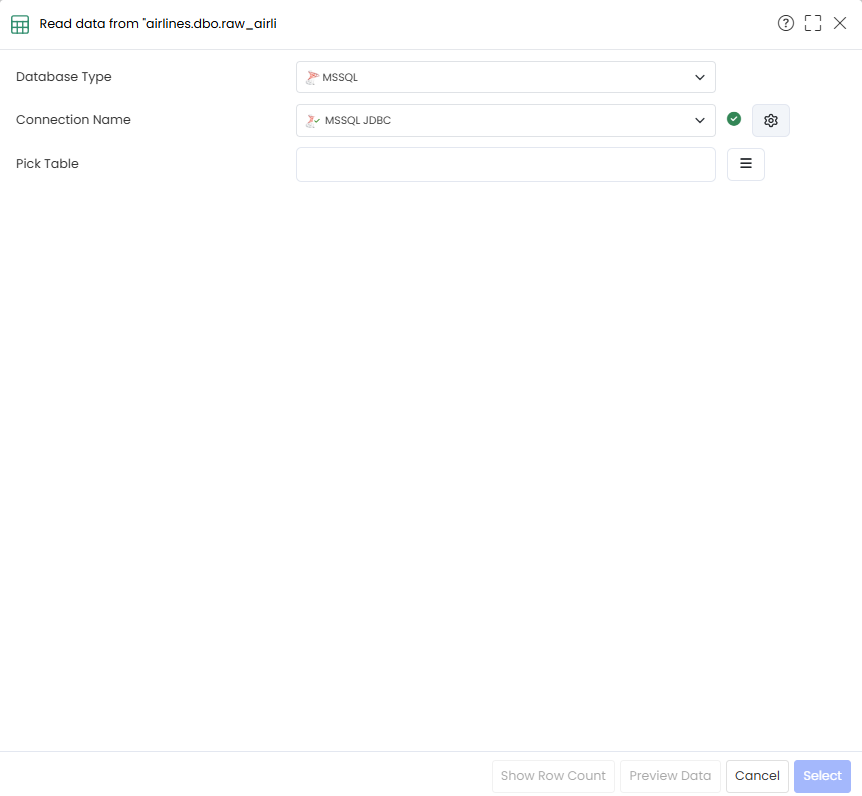 Click on Additional options Button