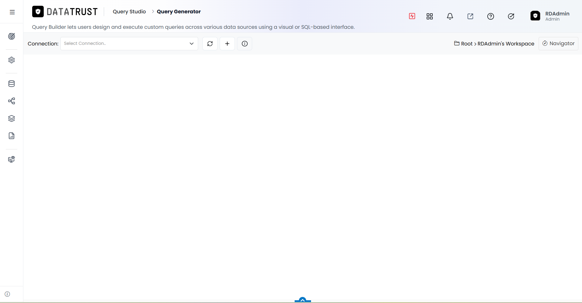 Query Builder page
