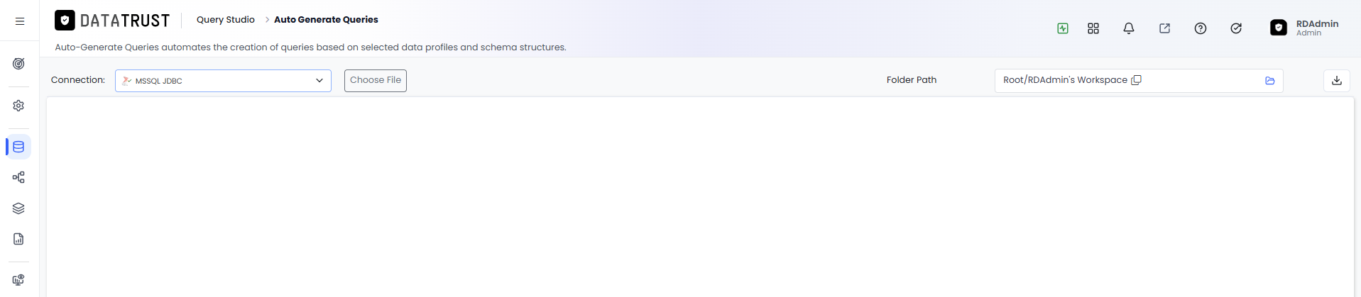 Download Template Option