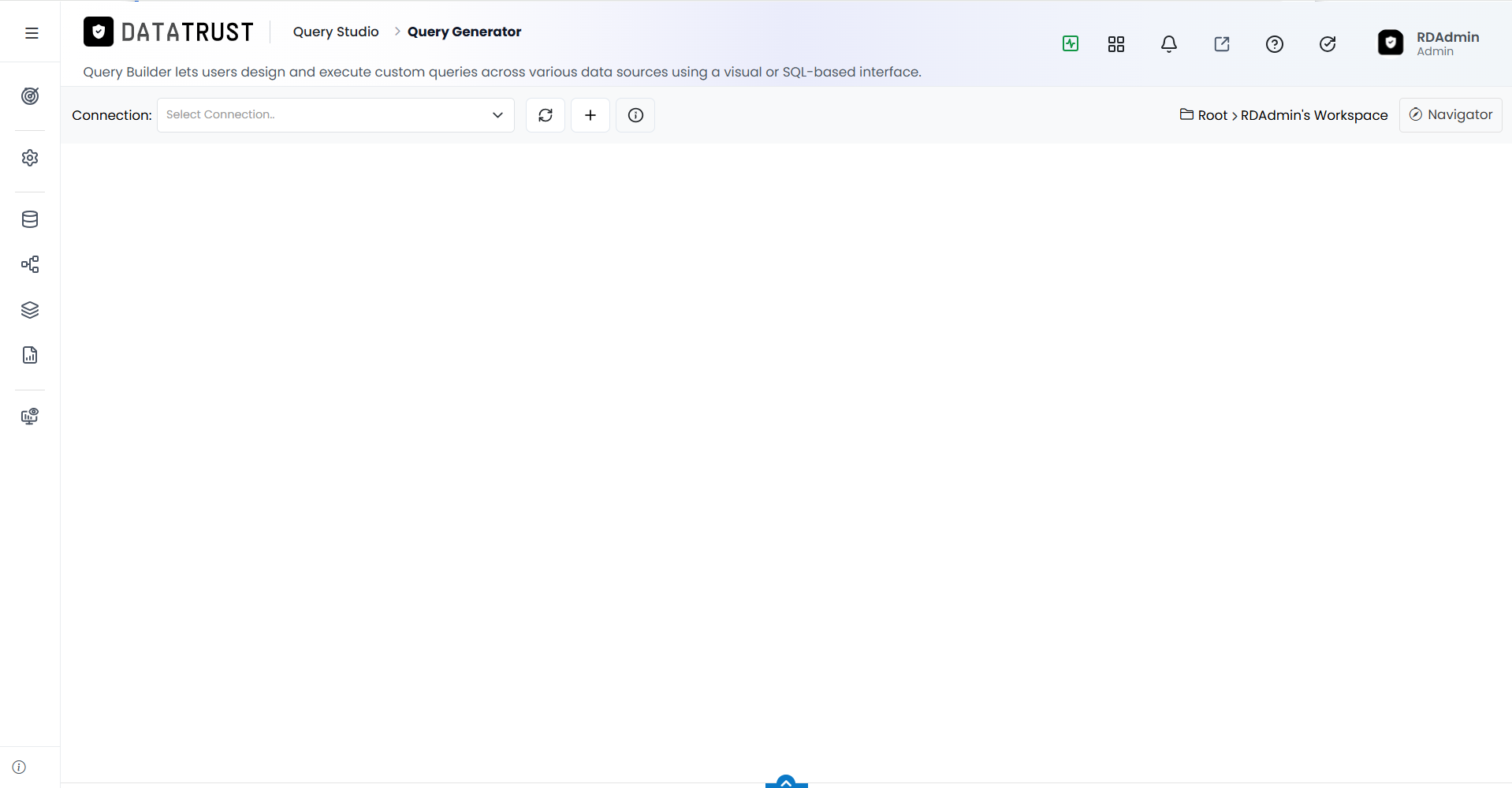 Query Builder page