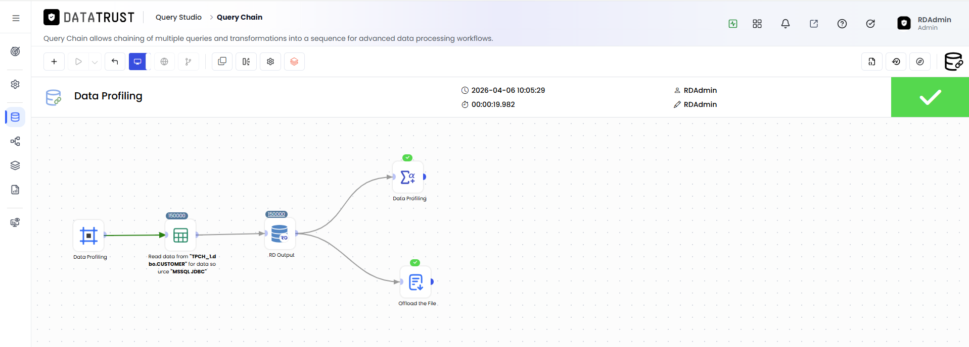 Execute Query Chain