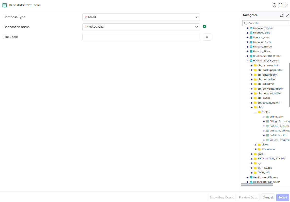 Billing_Summary_Fact table-Healthcare_DB_Gold schema