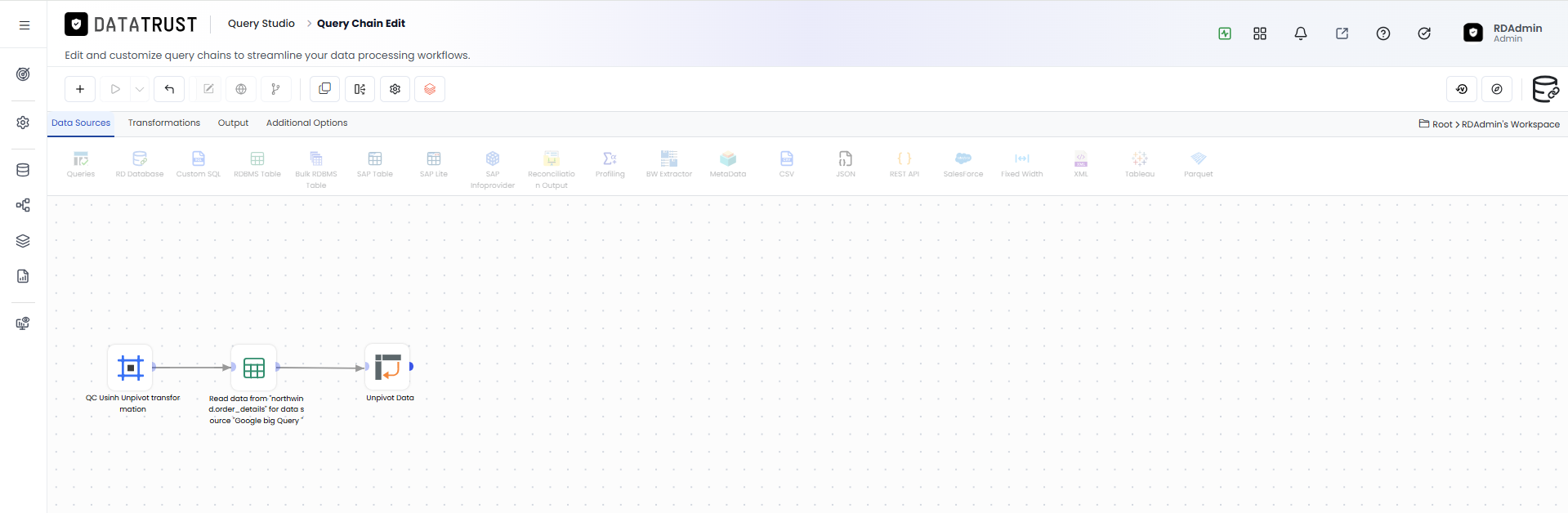 RD Output Option