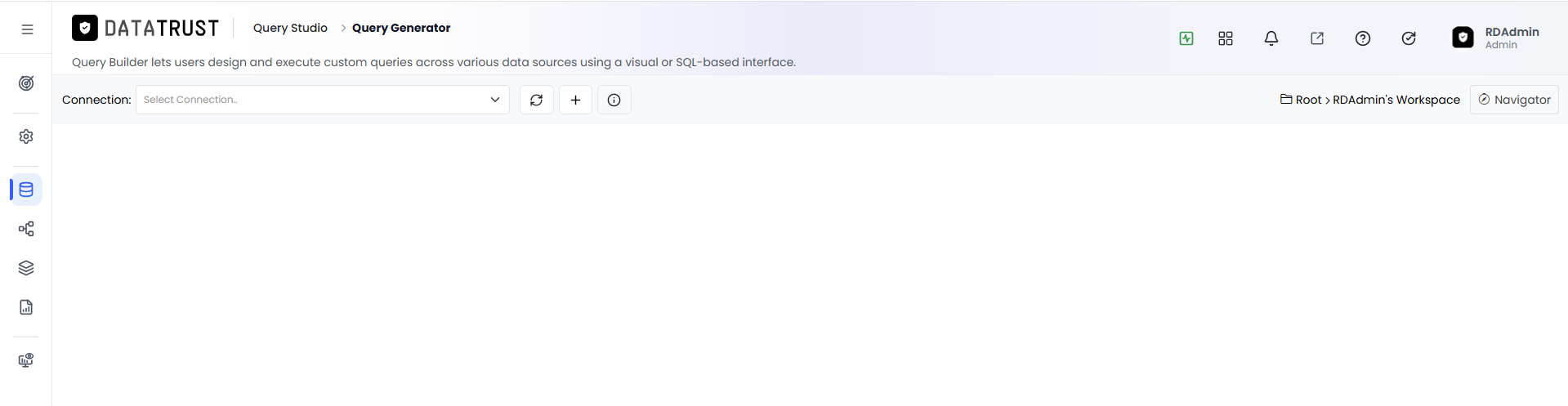 Query Editor Page