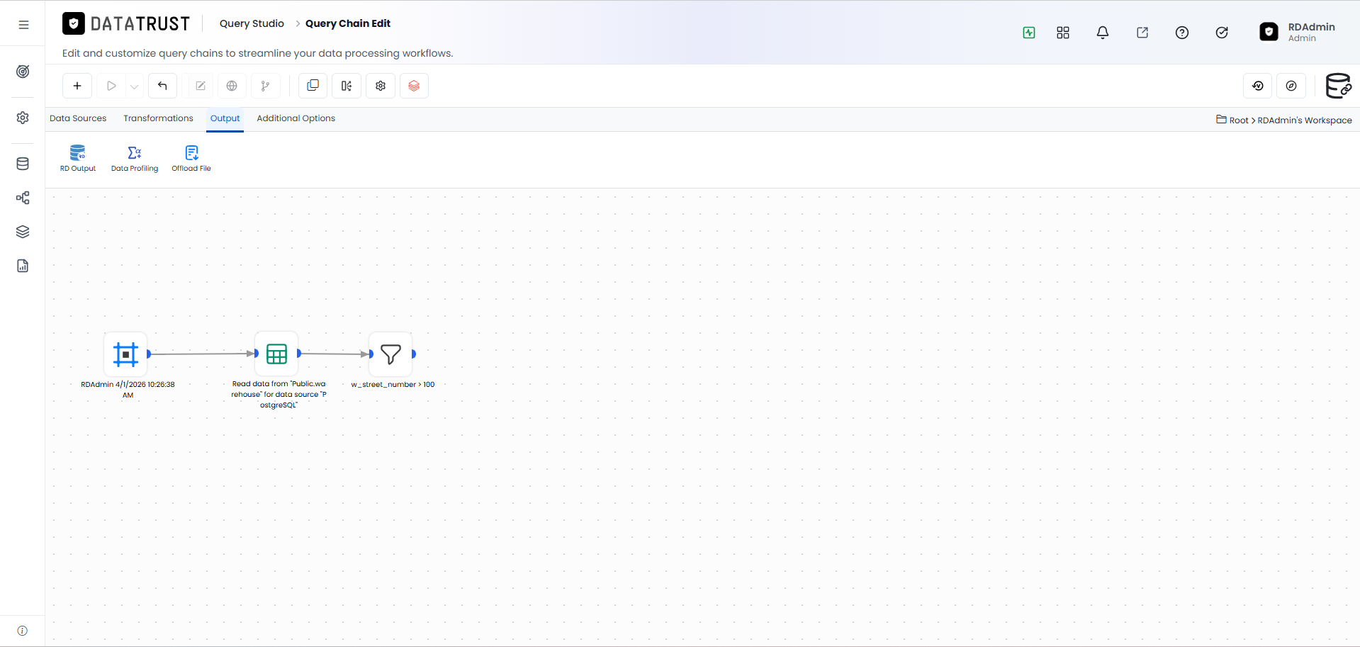 QC_RDBMS_Filter_Outout tab