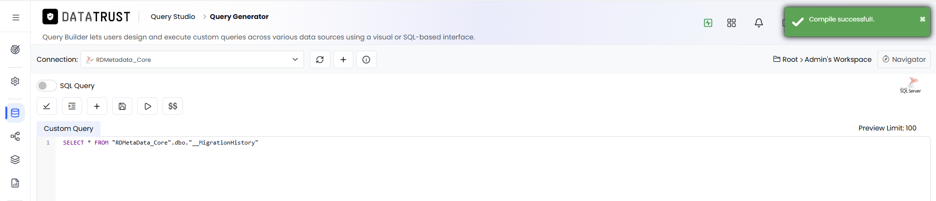 Compile Successful