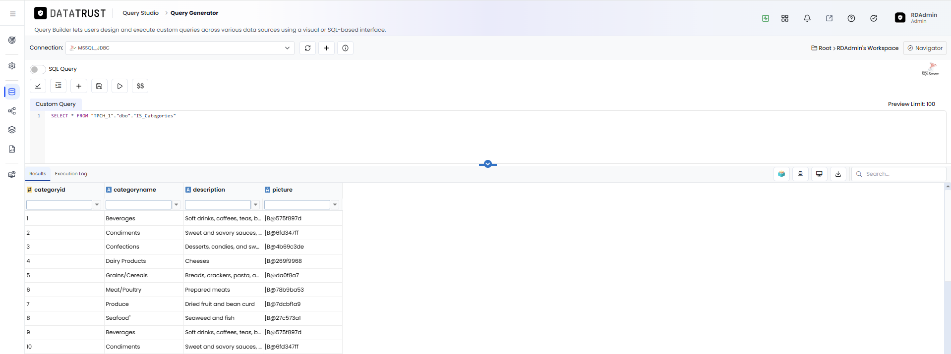 Result Tab