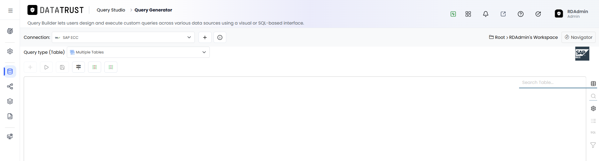 Search Table button