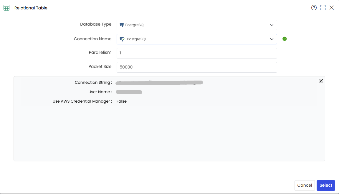 Target Connection