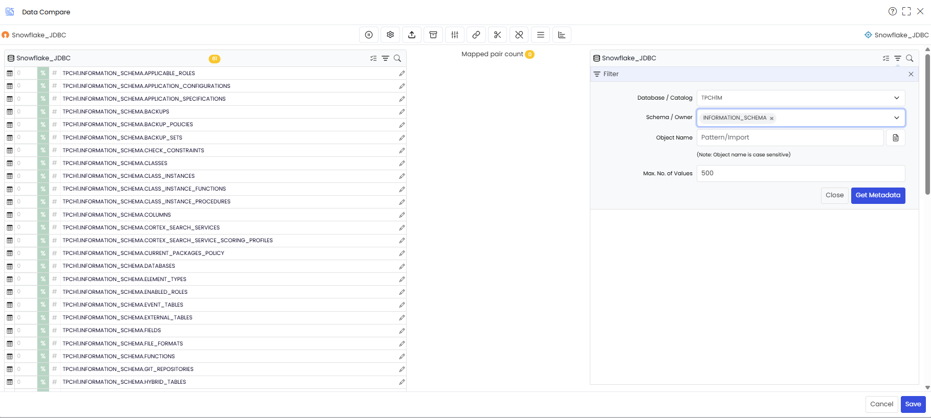 Target Database