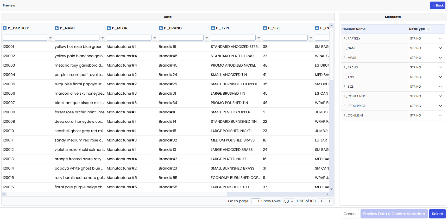 Preview Data