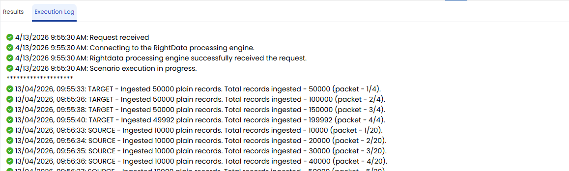 Execution Log