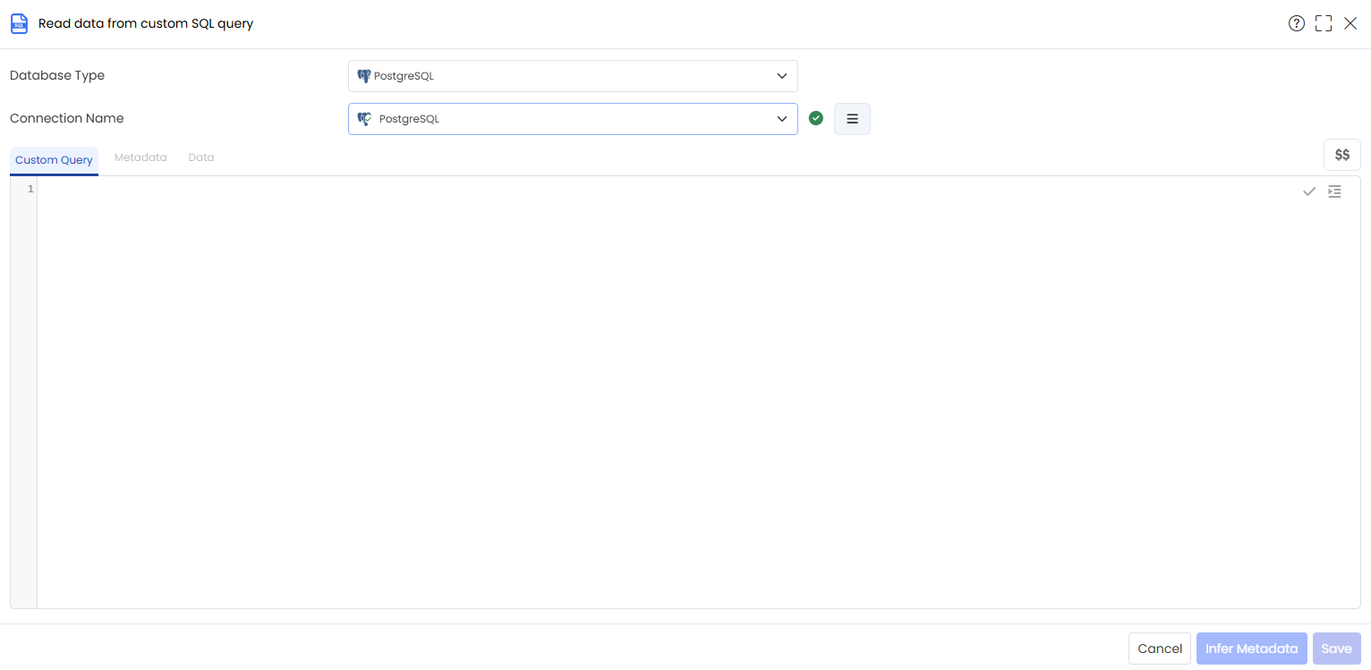 Select Traget connection and click on navigator