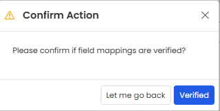 FDR_Confirm action pop up