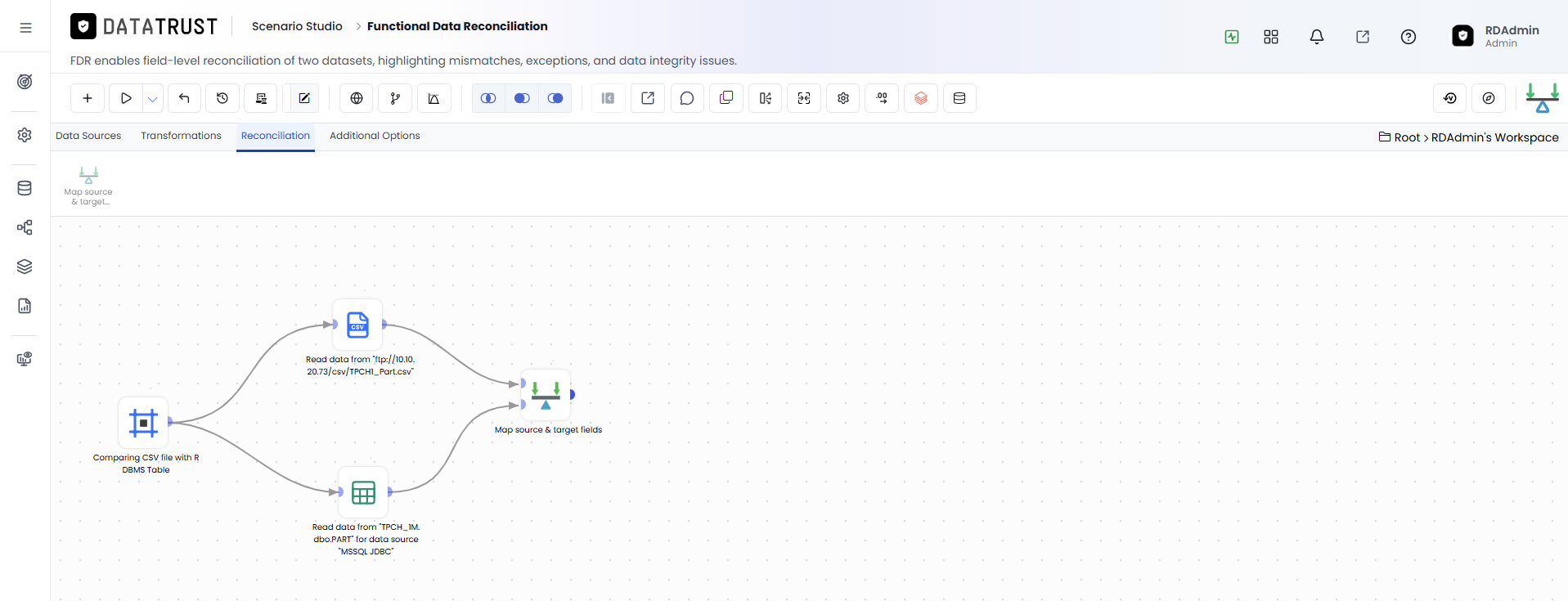Applyed Save Matching Data