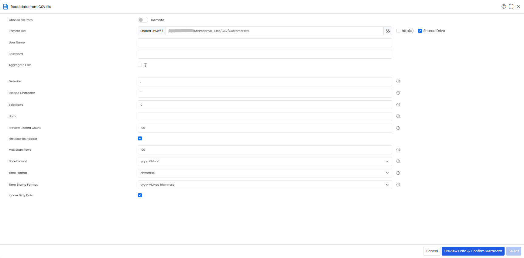 Shareddrive file