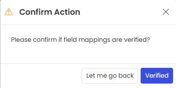 Confirm Action Popup