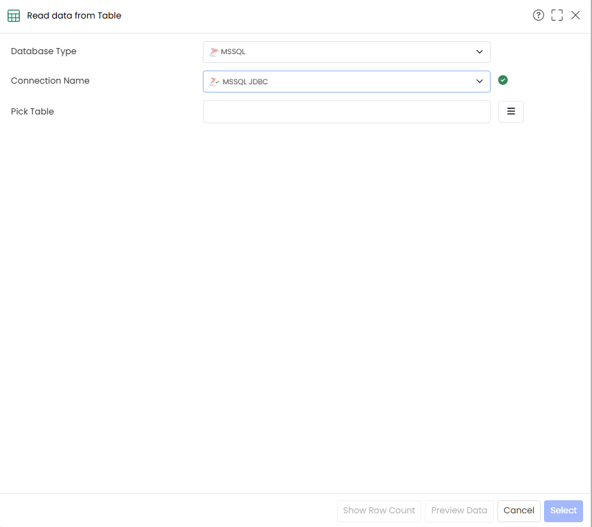 Select  Connection and click on Navigator