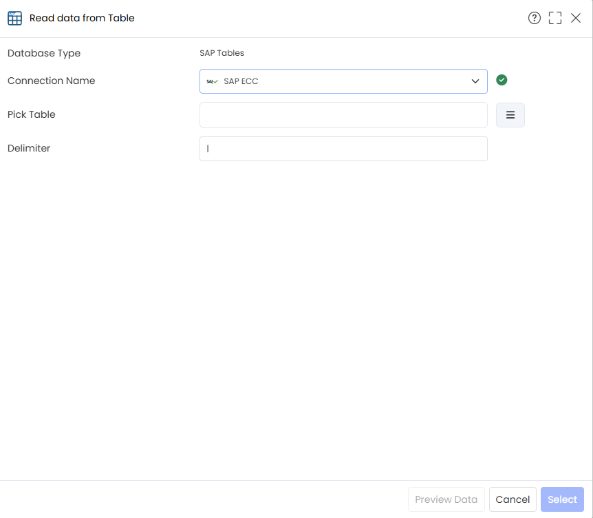 Select Connection and Click on Navigator