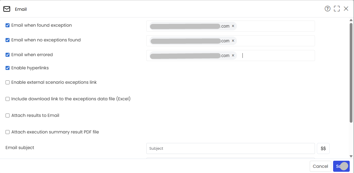Configure Email