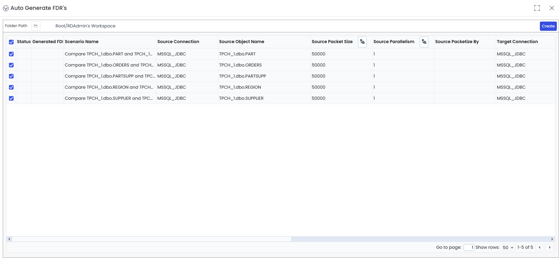 Folder Path Visible
