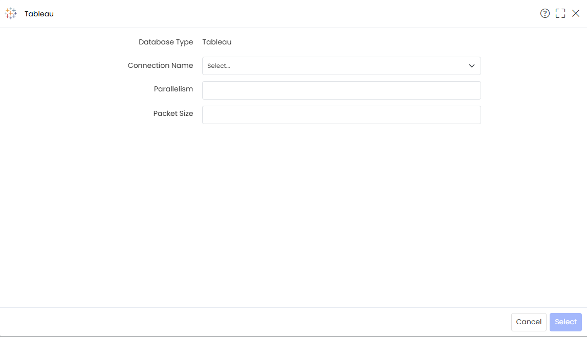 Tableaue widget Popup