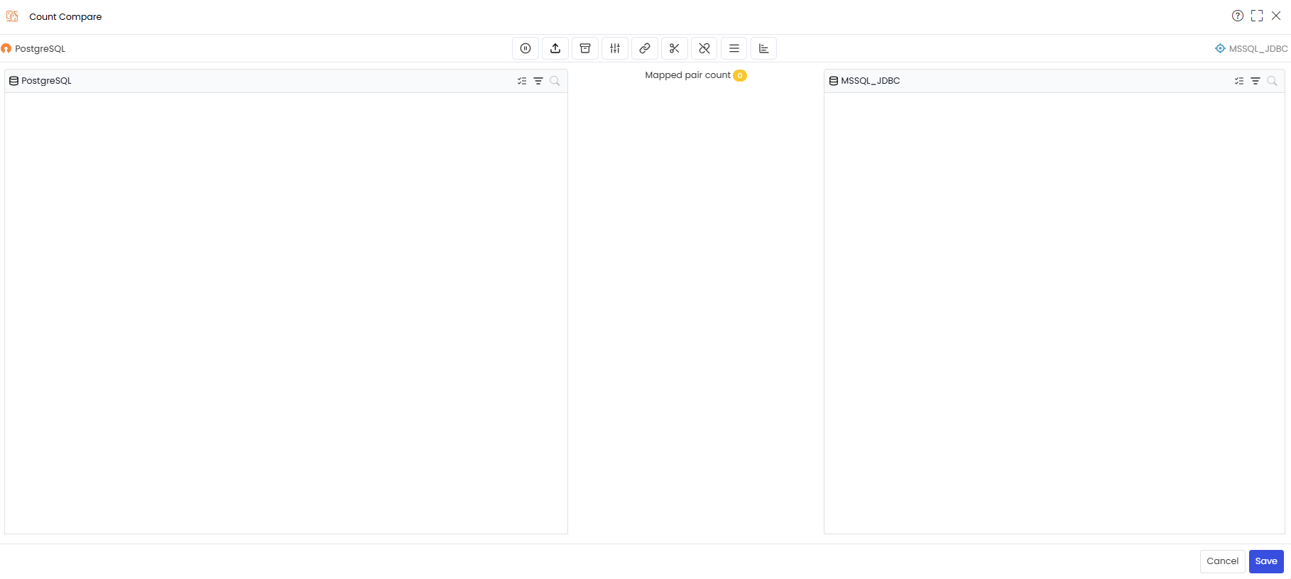 All Action buttons in the Source tab