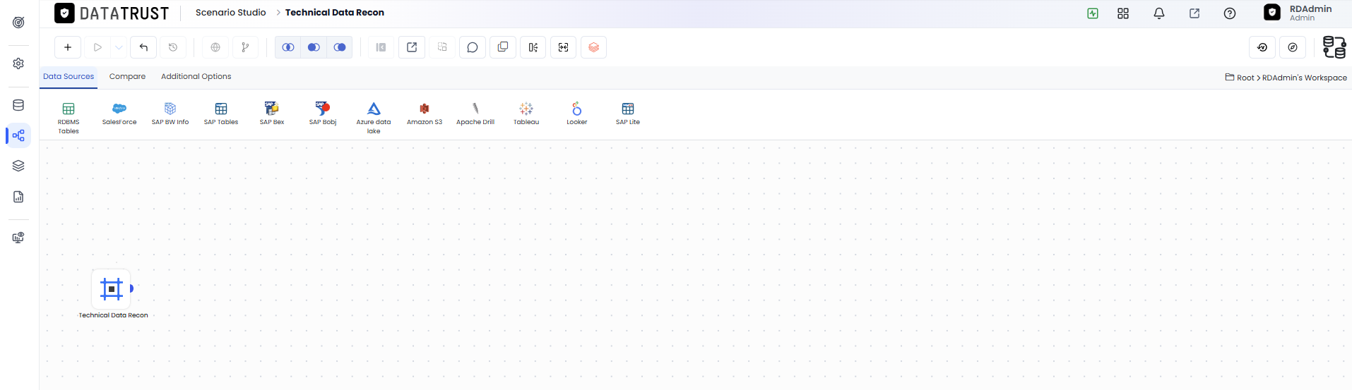 Data Sources tab