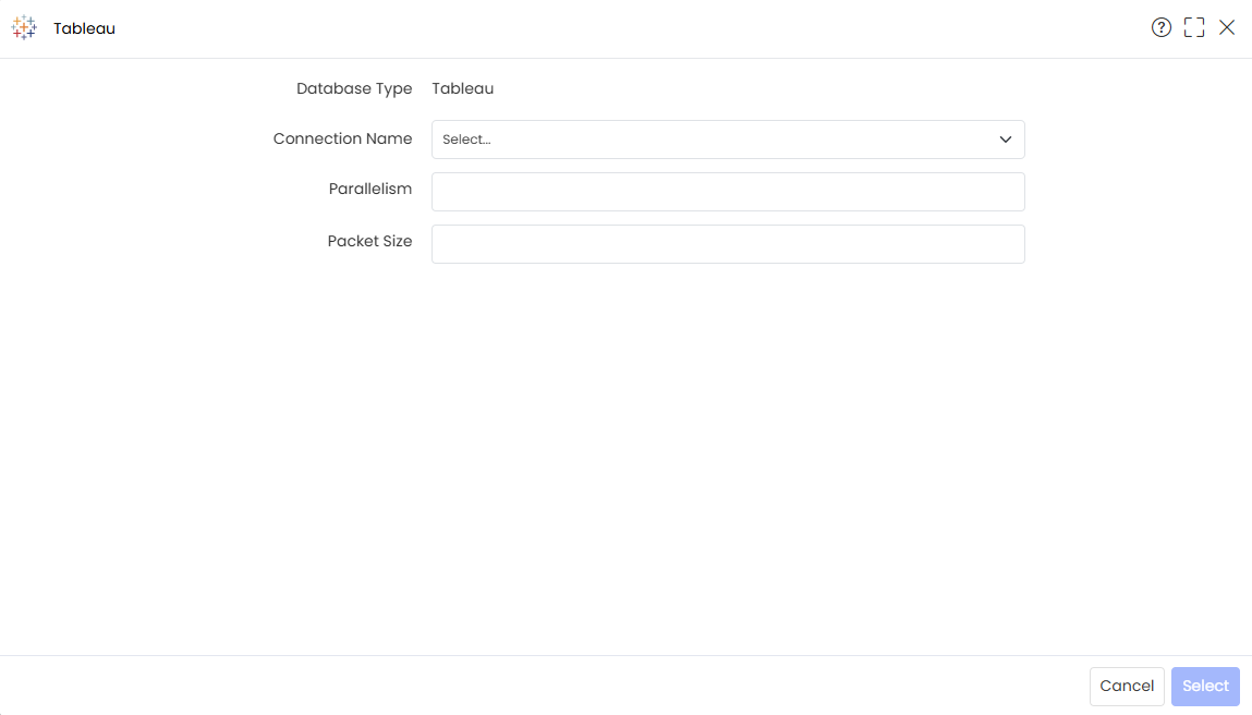 Tableaue Widget popup