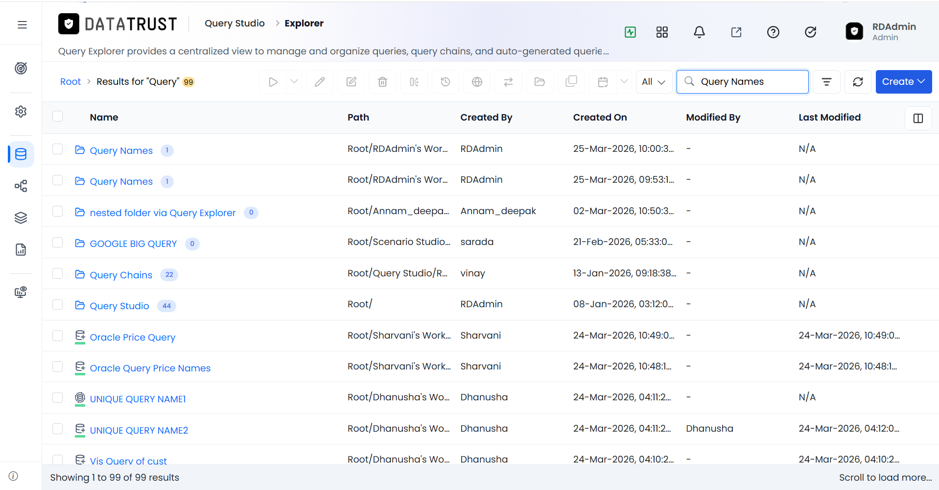 Search by folder name