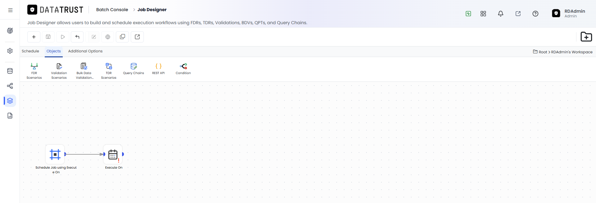 Drag and Drop Execute On Widget