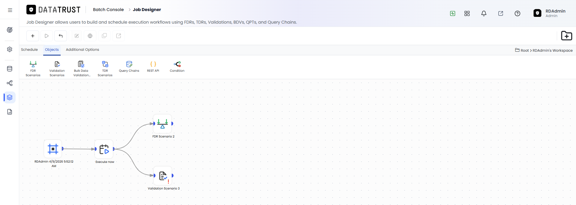 Open Validation Widget