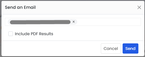 Send Email Dialog