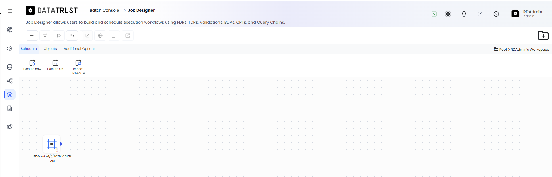 Create Job Page