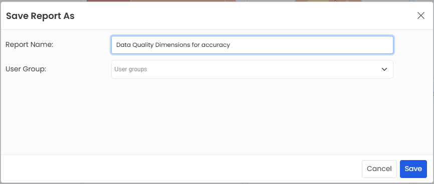 Visualization Configuration Panel