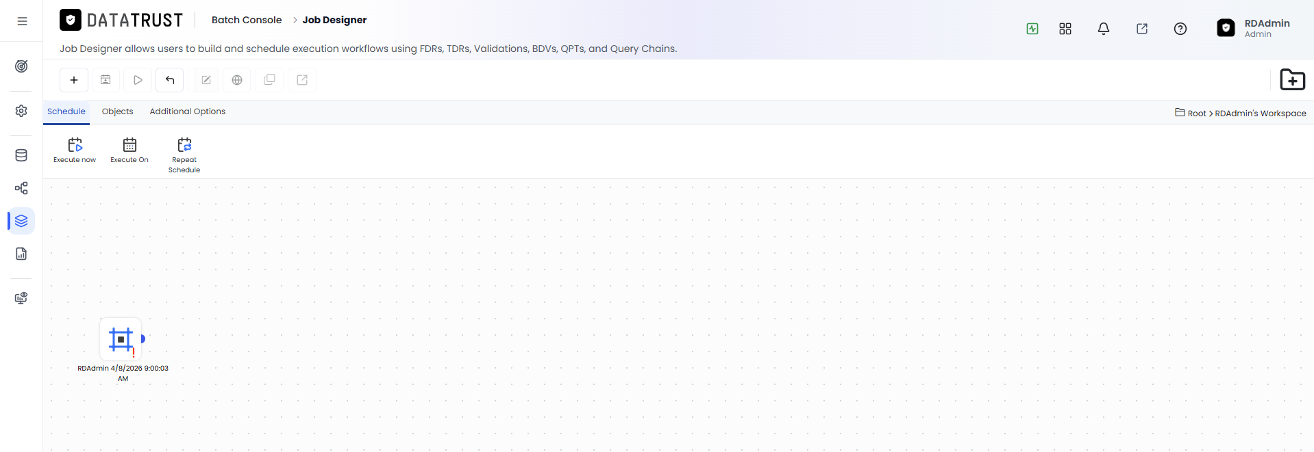 Create Job Page