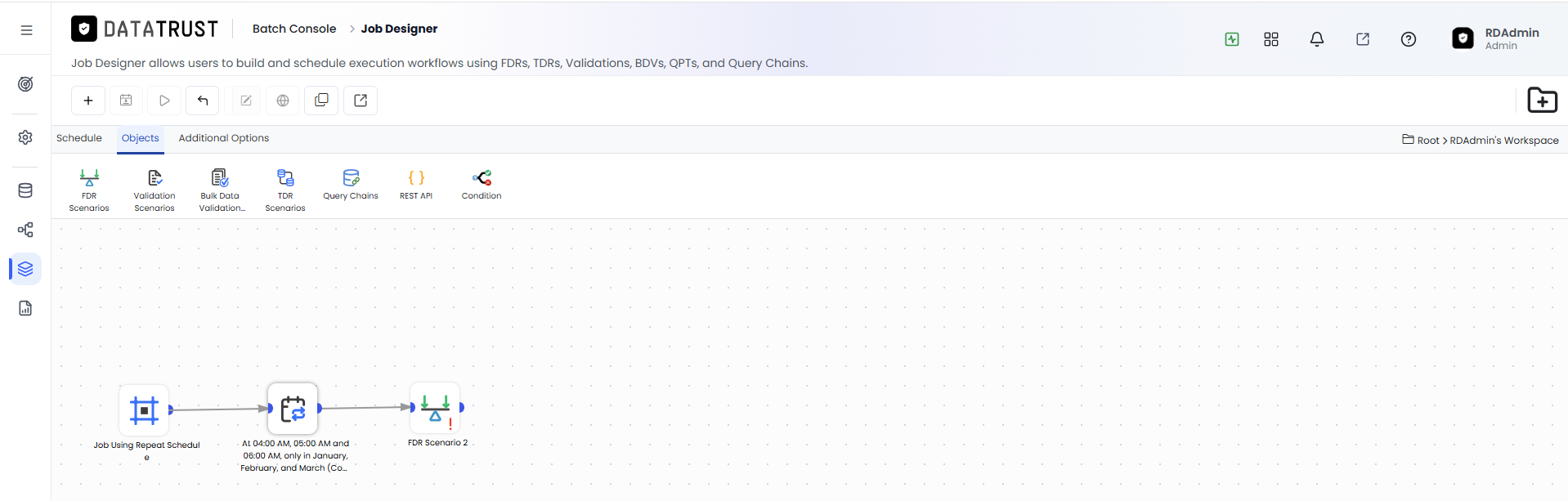 Drag and Drop FDR Widget
