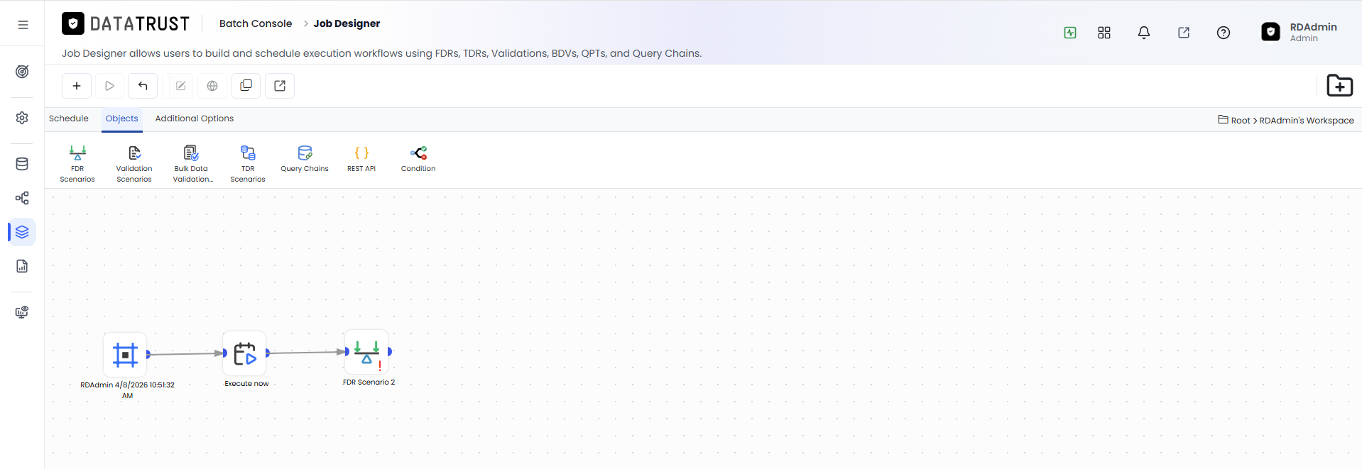 Drag and Drop FDR Widget