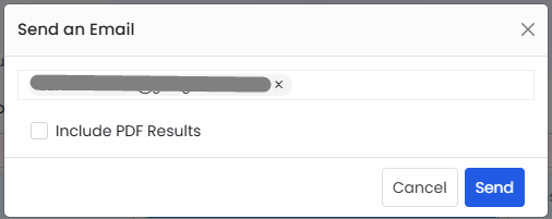 Send Email Dialog
