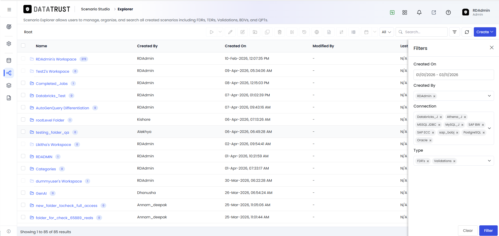 Fill in Filter Fields