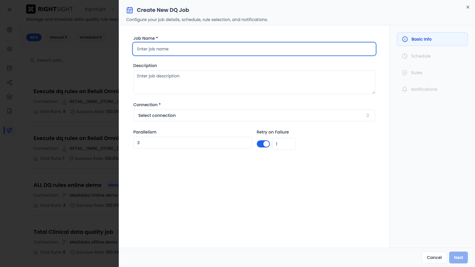 Job Form Modal