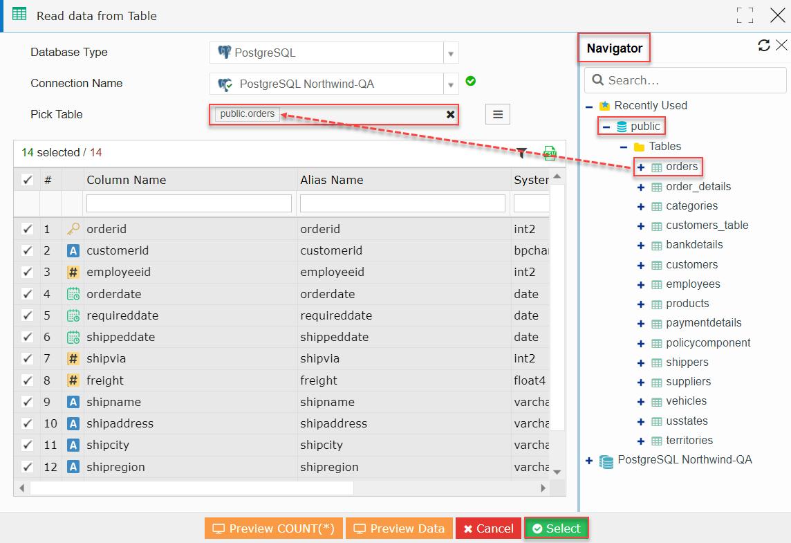Comparing CSV file with RDBMS Table – RightData